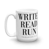 Mug: Write. Read. Run - Mug